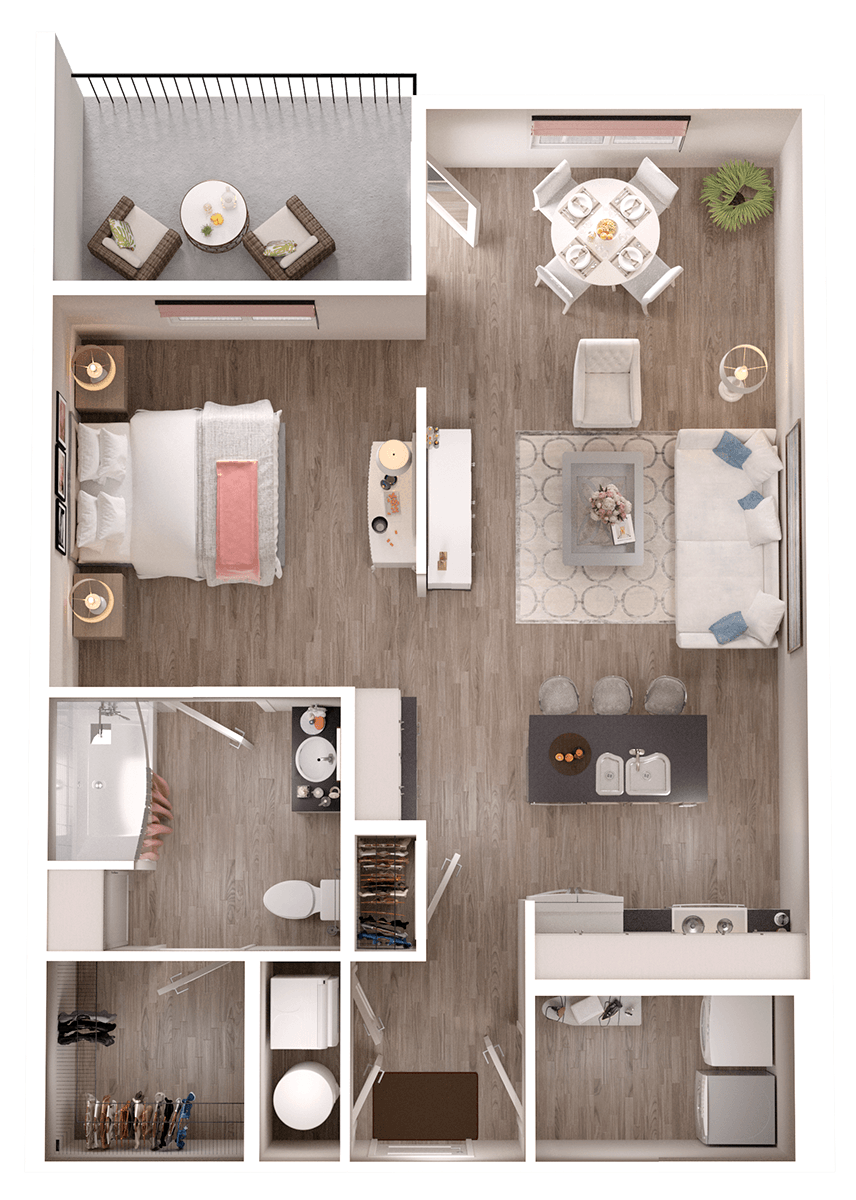 Floor plan layout diagram for S1